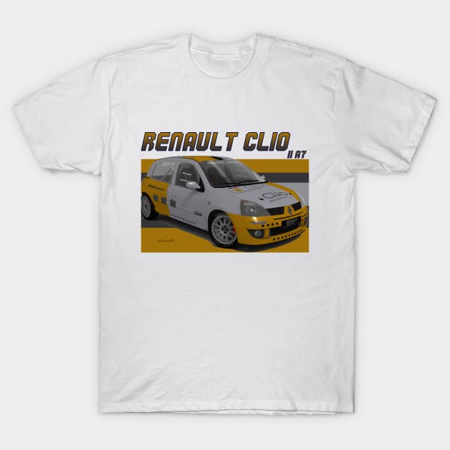Renault Clio II A7 Clio T Shirt TeePublic